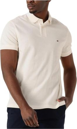 Tommy Hilfiger 1985 Regular Fit Polo - Heren - Polos - Beige - 2XL - Katoen - Tops