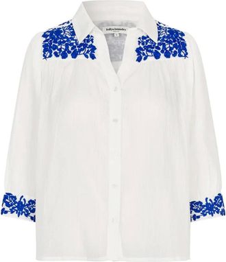 Lollys Laundry Donna, Camicette, Bianco, XL, new