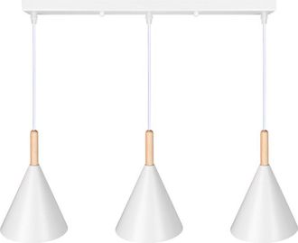 GreenIce L&aacute;mpara Colgante madeleine [skd-p130-3-w]