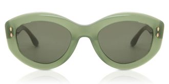 Isabel Marant IM 0105/G/S 1ED/QT Womens Sunglasses Green Size 52