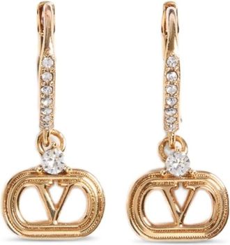 Valentino Garavani Gouden Oorbellen Elegant Chic Accessoires - Dames - Oorbellen - Geel - ONE Size - Accessoires
