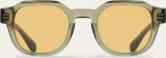 Ferragamo Uomo Occhiali da sole rotondi Verde