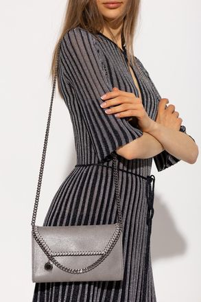 Stella McCartney Falabella Mini Shoulder Bag, Womens, Grey