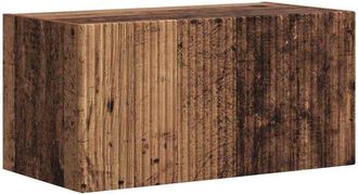 vidaXL Mueble De Tv Montado En La Pared Madera Vieja 60 X 31 X 29.5 Cm Vidaxl
