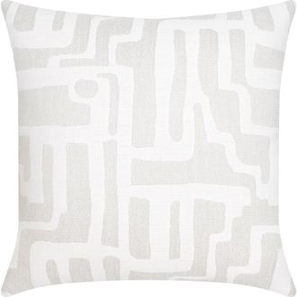 Elaine Smith Noble Indoor & Outdoor Woven Accent Pillow in Alabaster at Nordstrom, Size 12X20