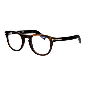 Tom Ford Glasses, male, Brown, Size: 48 MM Ft5629-B Optical Frame
