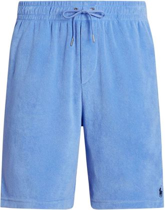 Polo Ralph Lauren Polo Pony track shorts - men - Cotton/Recycled Polyester - M - Blue
