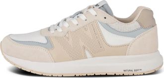 Woden Womens Rigmor Reflective Low Top Sneakers In Ivory