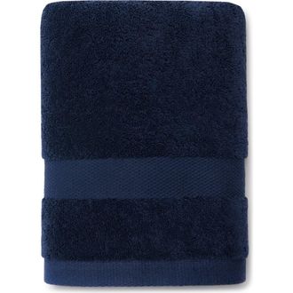 SFERRA Bello Nuovo Combed Cotton Hand Towel in Navy at Nordstrom