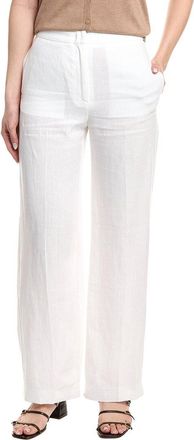 Eleventy Drop-Crotched Linen Trouser