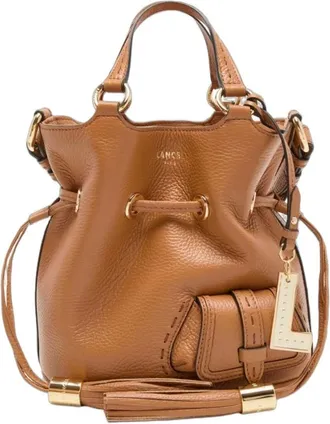 Lancel Premier Flirt Small Bucket Bag - Bags - Mujer - Marr&oacute;n - ONE SIZE