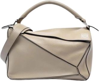 Loewe Pre-owned The Puzzle Handbag - Dames - Vintage Handtas - Bruin - ONE Size - Leer - Vintage