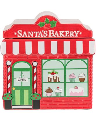 10 Strawberry Street Santa Caf&eacute; Canister