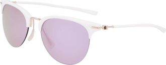 Nike DIVOT E EV24039 101 Womens Sunglasses White Size 54