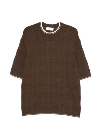 Laneus Knitted T-Shirt Man