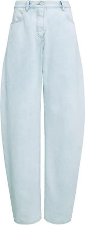 Alaia Dames, Jeans, Blauw, Maat: XS Katoen