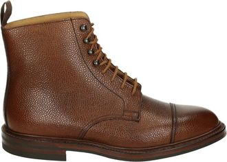 Crockett & Jones Coniston Veterboot - Heren - Veterlaarzen - Bruin - 40 1/2 EU - Leer - Schoenen