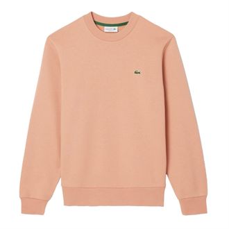 Lacoste Heren Sweatshirt met Geborduurd Logo (Oranje)