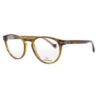 Lacoste Mens Multi-Color Rectangular Eyeglass Frames L2966