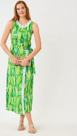 Lilly Pulitzer Fresia Stretch Maxi Shift Dress