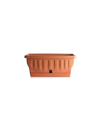 AC-D&eacute;co Ac-deco - Jardinera Natura 100 Cm Terracota