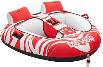 OEM Flotador De Arrastre Inflable Para Deportes Acu&aacute;ticos 163 X 160 X 56 Cm, Flotador Remolcable Para 2 Personas, Capacidad De 154 Kg, Con Dos Cabinas, Cu