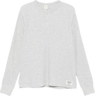 SKIMS Maglia Lounge in Jersey di Cotone - - Tops - Uomo - Grigio - S