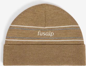 Fusalp Gestreifte Wollmix-M&uuml;tze retro