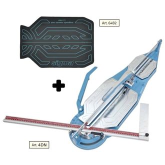 Sigma Cortador Azulejos 4dn Cm 95 Incision De Empuje + Estera Para Mosaico 64b2