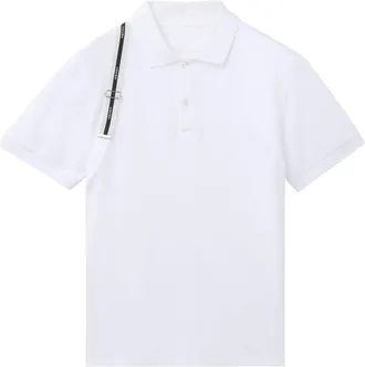 Alexander McQueen HARNESS POLO Size: XL, colour: WHITE