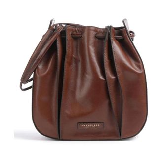 The Bridge Bucket Bags, female, Brown, Size: ONE SIZE Brown Shoulder Bucket Bag Camilla