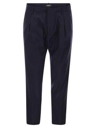 Dondup Ben Carrot Pants In Wool