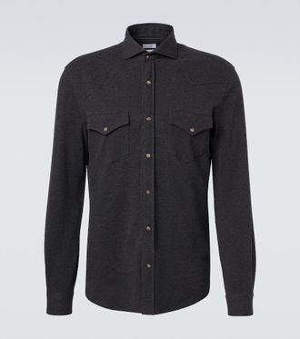Brunello Cucinelli Cotton overshirt