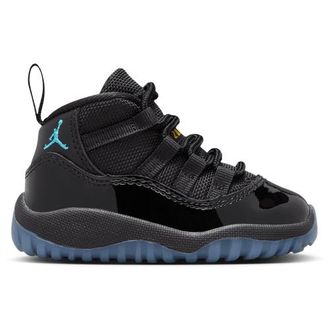 Nike Jordan Boys Retro 11 - Boys Toddler Basketball Shoes Black/Black/Gamma Blue Size 10.0
