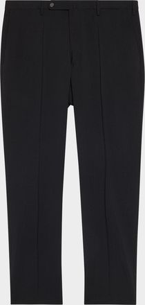 Incotex Men & apos;s Slim-Fit Tropical Wool Trousers