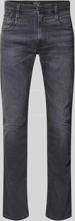 Replay Slim Fit Jeans im 5-Pocket-Design Modell Anbass in Dunkelgrau, Gr&ouml;&szlig;e 30/30