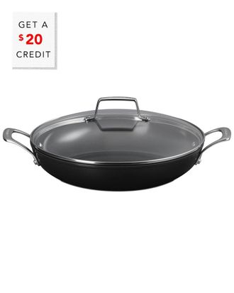 LE CREUSET Shallow 4Qt Braiser With Glass Lid With $20 Credit