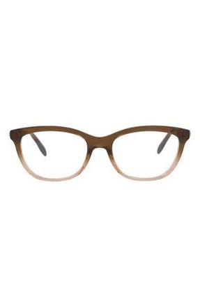McQ by Alexander McQueen Optical Glasses in Brown Brown Transparent at Nordstrom Rack
