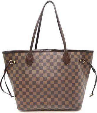 Louis Vuitton Brown Damier Canvas Tote Bag (Pre-Owned)