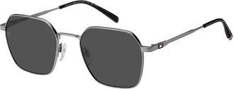 Tommy Hilfiger TH 2133/S 6LB/IR Mens Sunglasses Silver Size 53