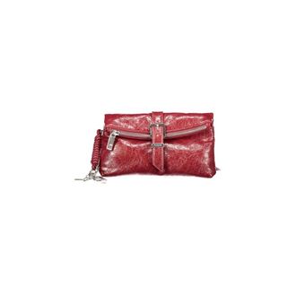 Desigual Bolso Cruzado Plegable con Detalle de Hebilla - Bags - Mujer - Rojo - ONE SIZE