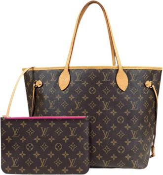 Louis Vuitton Monogram Brown Monogram Pivoine Monogram Pouch Tote Bag (Pre-Owned)