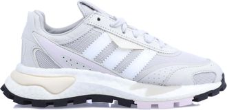 adidas Originals Womens Retropy P9 Trainers in Grey Leather - Size UK 3.5