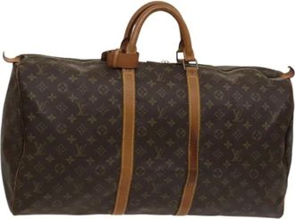 Louis Vuitton Pre-owned Weekend Bags, female, Brown, Size: ONE SIZE Pre-owned Weekend Bag