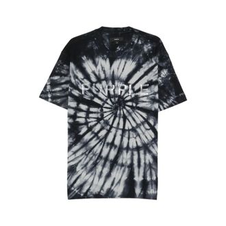 Purple T-Shirts, male, Multicolor, Size: 2XL Crew Neck T-Shirt