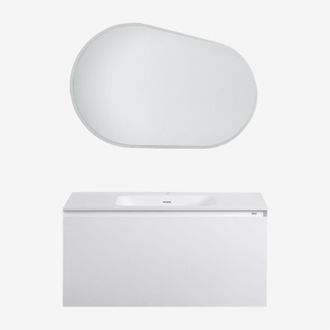 Sklum Sklum - Conjunto De Mueble De Ba&ntilde;o En Madera Con Lavabo Integrado Macrae