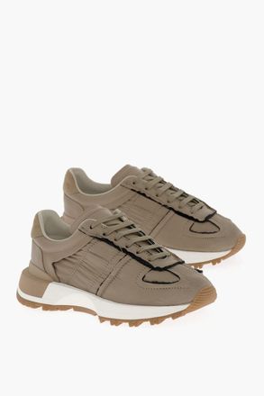 Maison Margiela MM22 Lace-up Sneakers with Fringed Detail Maison Margiela