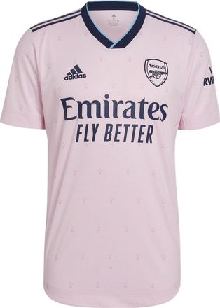 adidas Mens adidas Logo Alphabet Printing Ribbed V Neck Short Sleeve Pink T-Shirt HF0710