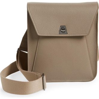 Akris Small Anouk Leather Crossbody Bag in 085 Taupe at Nordstrom