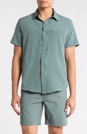 DKNY Lenox Tech Shirt in Balsam Green at Nordstrom Rack, Size Medium